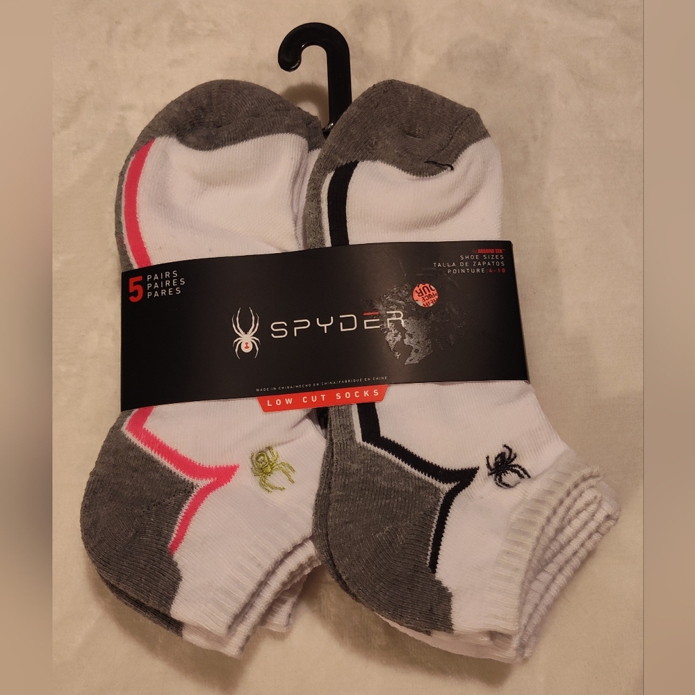 NWT! SPYDER 5pk Socks